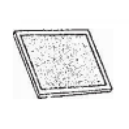 American Imaginations 7.6 in. x 0.438 in. Stainless Steel Range Hood Filter AI-34988
